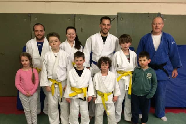 Back row Chris Taylor. Aimee Taylor. Joe Quinn, Coach Paul McConville.Front Row Left to right Courtney Farmer,Ben Taylor,James Barbour,Matt Barrett,Terry Grant, Paul Conway.