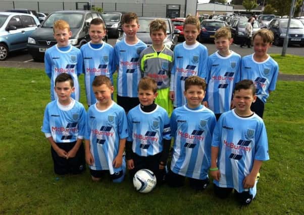 United under 11s who progressed in the Lisburn cup with an impressive win on Saturday.