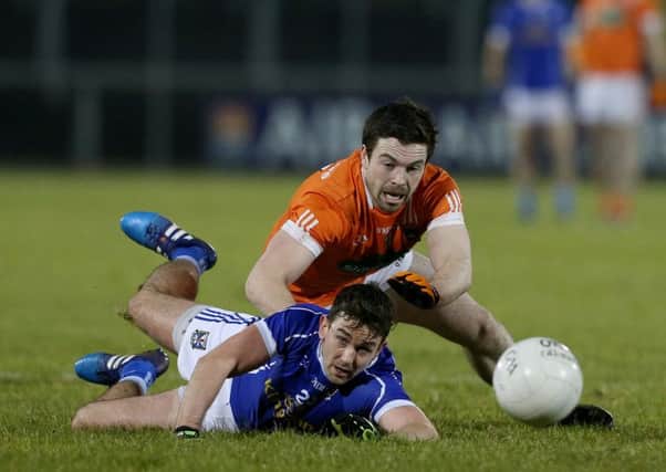 Aidan Forker - on duty for Armagh - will be hoping his club, Maghery, can enjoy progress at youth level.