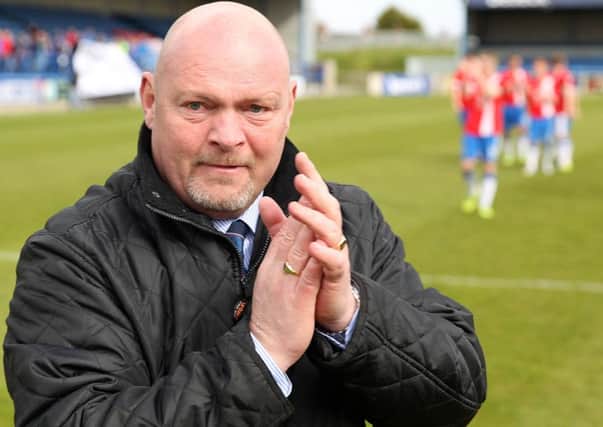 David Jeffrey is the new boss at Ballymena United