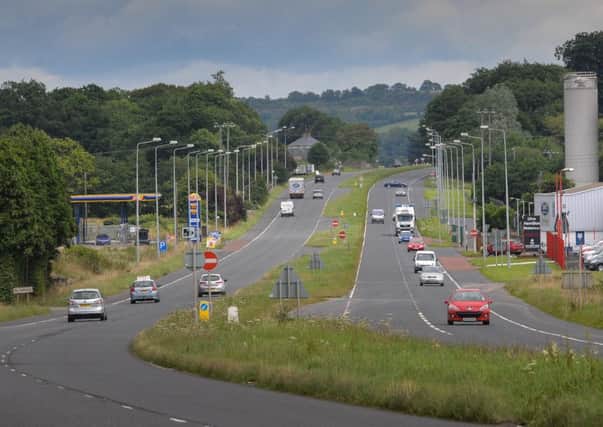 The Cookstown to Moneymore dual carriageway