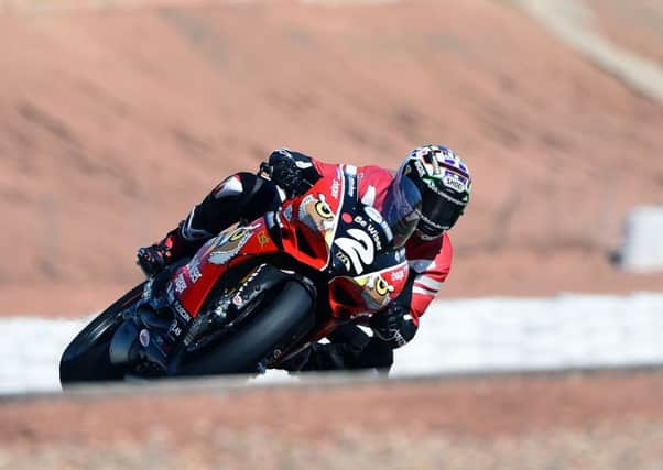 Glenn Irwin on the Be Wiser Ducati.  PICTURE: JON JESSOP PHOTOGRAPHY