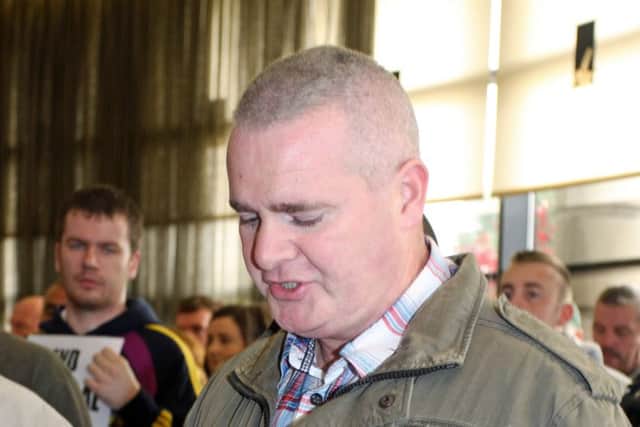 Tony Taylor, Republican Network for Unity (RNU) spokesperson. 2509JM05