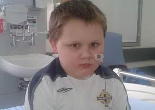 Hunter McCrellis (8)  has been diagnosed with stage 3 Burkitts Non Hodgkins Lymphoma. INCR12