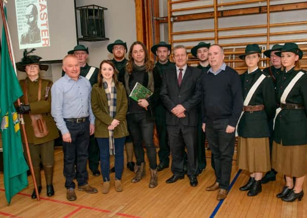 Organisers and Guests at the 1916 Centenary Event at St Colm's High School.INMM1116-319