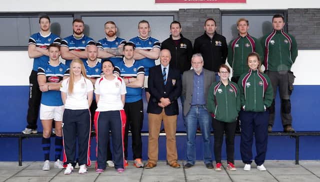 Some of the plucky sports men and women who are taking part.
