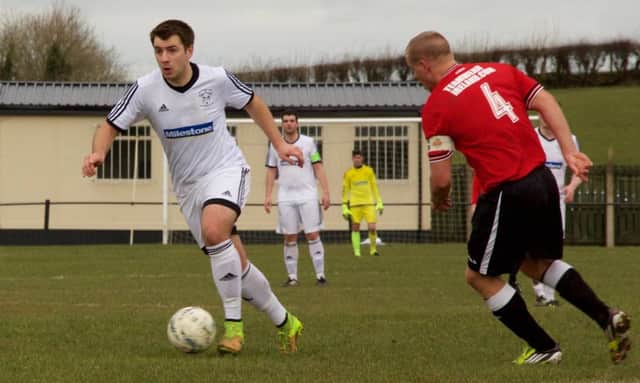 Rathfriland are still top of the table despite the defeat. Pic: Rathfriland FC