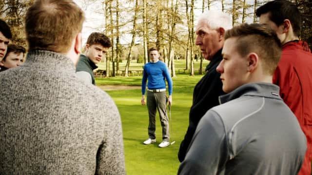 Some of Lisburn GC's members got their few seconds of fame, shooting the new driving awareness advert.