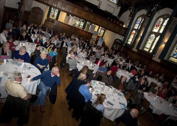 A section of the attendance at Thursday's Civic Forum Conference 'Every Connection Matters' in the city's Guildhall.