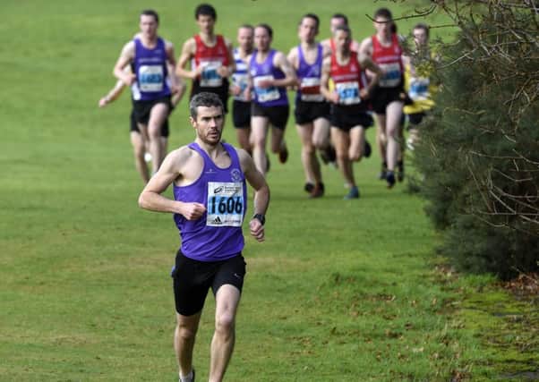 Foyle Valleys Chris McGuinness secured a runners-up spot in last weekends Larne Half Marathon.