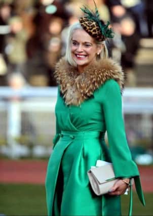 Simply stunning - Yvonne McAvoy from Coalisland, who won the Best Dressed Lady at Cheltenham prize, worth Â£10,000. Yvonne's outfit was chosen for her by the Linen Green boutique, The Boudoir.