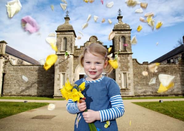 Pictured celebrating the return of Northern Irelands premier gardening event to Antrim Castle Gardens is local Antrim resident Jessica Smyth.

  Picture: Darren Kidd/Press Eye