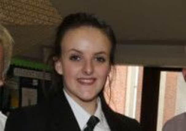 Shealyn Caulfield - picture taken when she was student at St. Patrick's College, Ballymena