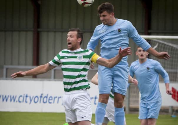Centre-back Darryl McDermott is likely to replace suspended Stephen ODonnell at Dergview this evening.