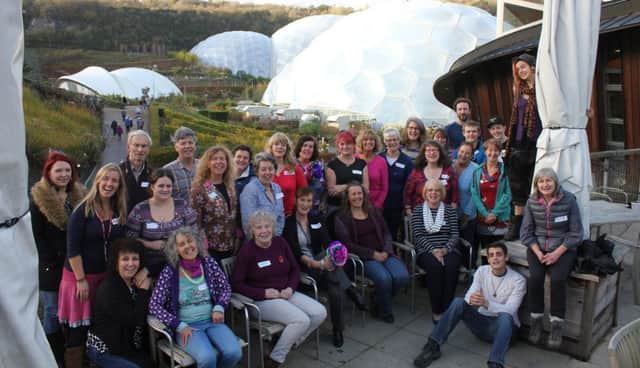Big Lunch activists at the Eden Project in Cornwall