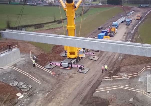 Construction of bridge on Magherafelt bypass