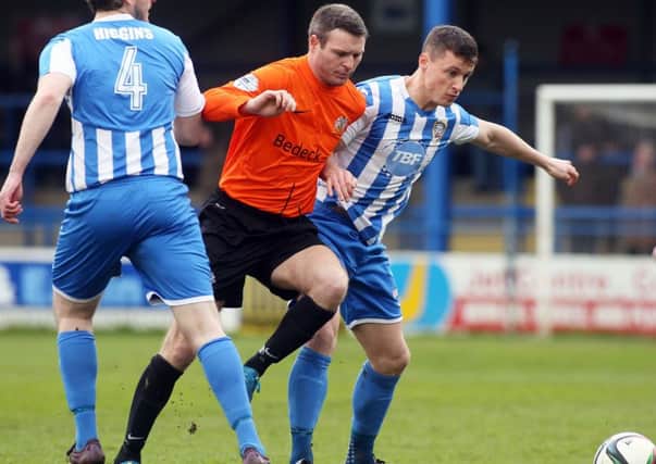 Kevin Braniff who put Glenavon ahead at Coleraine.