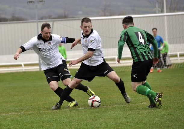 Lisburn Distillery were beaten 3-0 by Donegal Celtic on Saturday. US1316-413PM