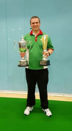 Ballinderry bowler, Raymond Stubbs, won the World Short Mat Bowls Singles Championship.