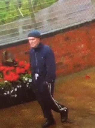 CCTV...Searches for missing man Norman Galbraith. INBM15-16s