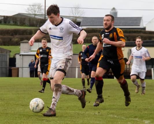 Thomas Lockhart was on target during last weekend's 3-1 win over Barn United. Pic: Rathfriland FC
