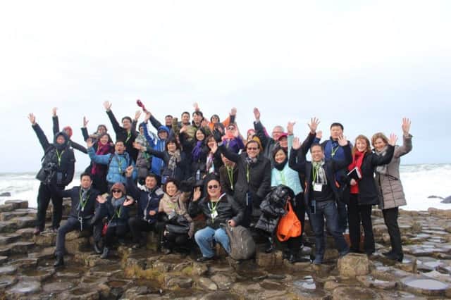 A group of tour operators from the European Federation of Chinese Tour Operators who recently visited the North Coast.