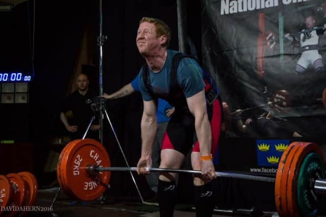 Gerard Gray from Derry Powerlifting club, who competed at the Irish Powerlifting Organisation national championships and Pro invitational powerlifting event.
