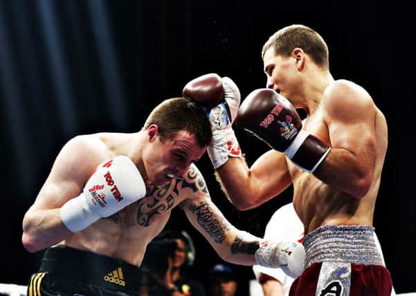 Steven Donnelly claimed his first victory in this year's World Series Boxing at the weekend.