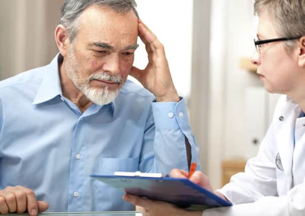 A Generic Photo of a doctor with an elderly patient. See PA Feature TOPICAL Vascular Dementia. Picture credit should read: PA Photo/thinkstockphotos. WARNING: This picture must only be used to accompany PA Feature TOPICAL Vascular Dementia.