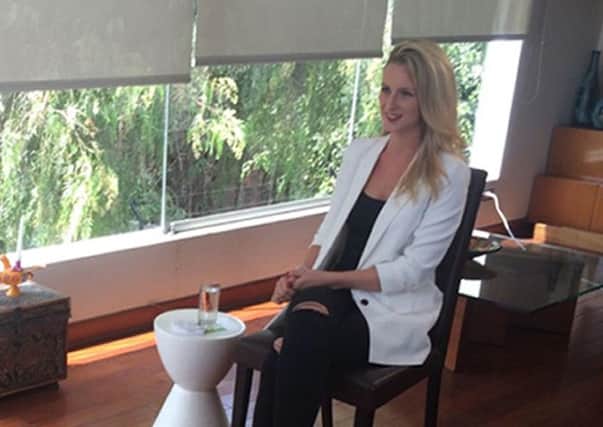 Michaella McCollum during her exclusive first interview with the Irish broadcaster