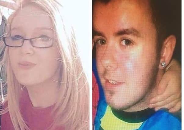 Chelsea McGarry, 17, and 21-year-old Daire McIlroy