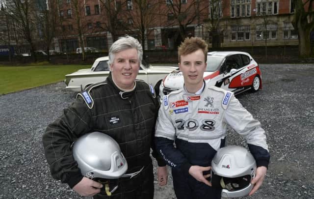 Father and son duo Niall and William Creighton are taking part in this years Circuit of Ireland Rally.