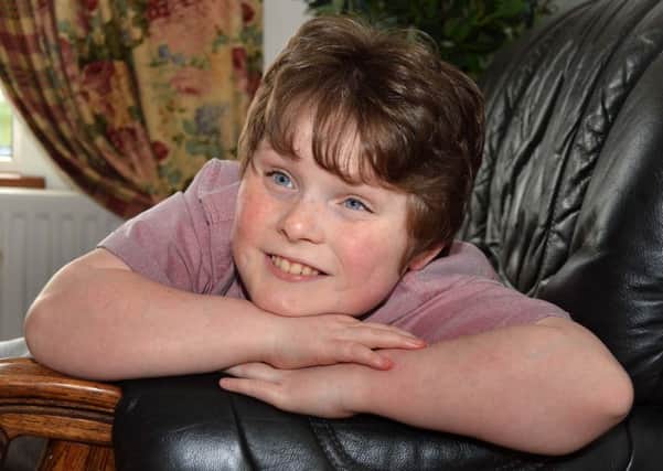 David Ross Richardson from Waringstown, who was one of the smallest babies ever born in Northern Ireland celebrated his 10th birthday this week. INLM15-205.
