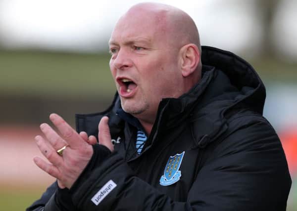 David Jeffrey was delighted with Ballymena United's performance in Saturday's 4-2 win at Dungannon Swifts. Picture: Press Eye.