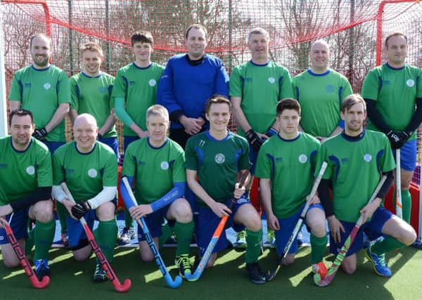 Ballymena men's Second XI ready for their hockey match against Bangor. INBT 16-880H