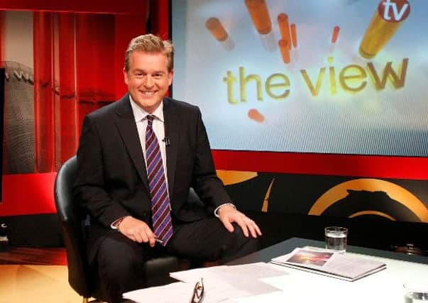 Mark Carruthers presenter of BBC Northern Ireland's The View