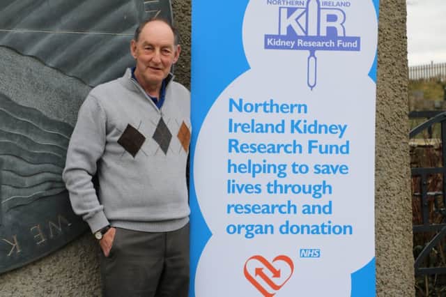 Dromara transplant survivor Brian McGrillen who is organising a country and western concert in aid of Kidney Research.