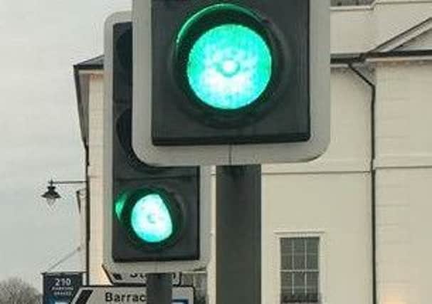 Green lights mean go