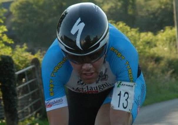 Gary Jeffers took first place in the Ernie Magwood memorial 10 TT. Pic: Alan Donnelly