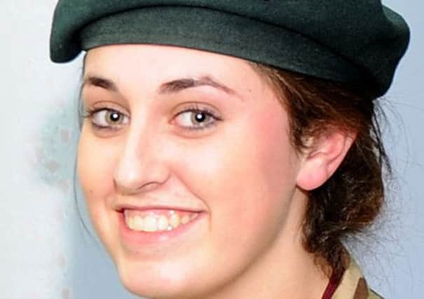 Ballymena  Cadet Emmalee Wray who has been selected to take part in the Queens 90th birthday beacon lighting ceremony at Windsor. (Supplied Picture - Crown Copyright).