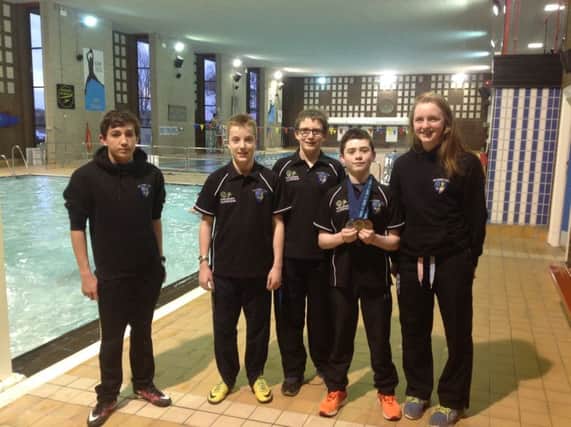 Ballymoney swimmers pictured at the Gala event. inbm17-16s
