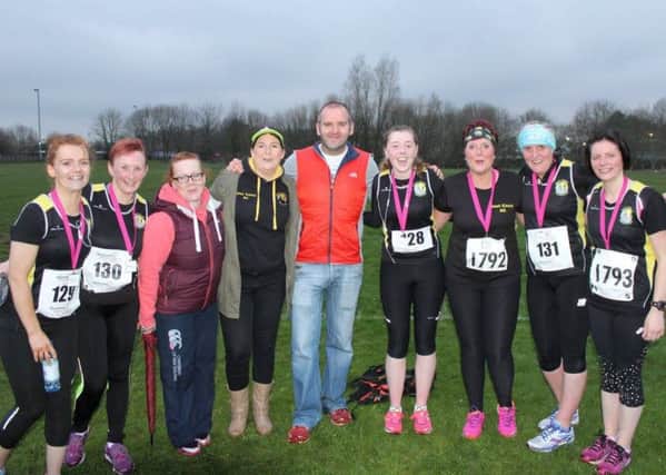 East Coast AC at the Ballymena Belles race. INLT 16-931-CON