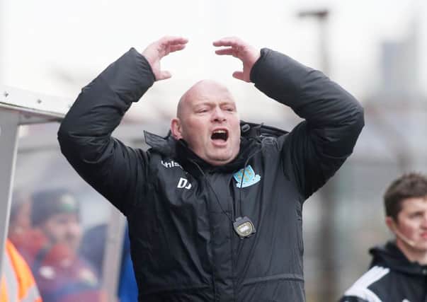 David Jeffrey suffered his first defeat as Ballymena United manager at Warrenpoint tonight. Picture: Press Eye.
