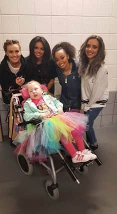 Little Cora with Little Mix!