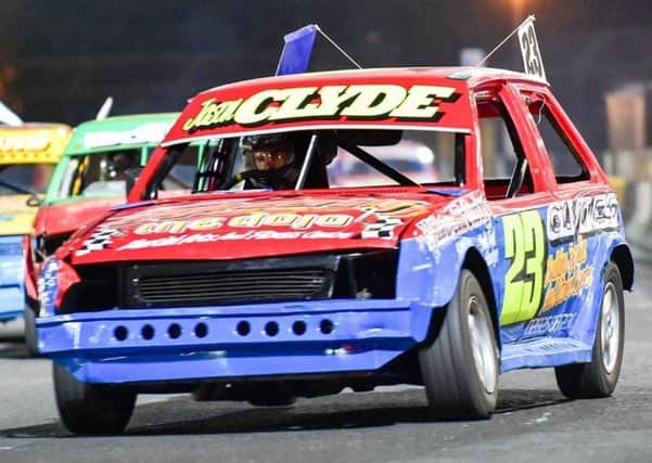 Jason Clyde won the Stock Rod final for the third meeting in a row.