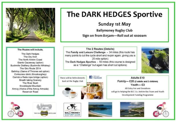 Dark Hedges Sportive. inbm18-16ss