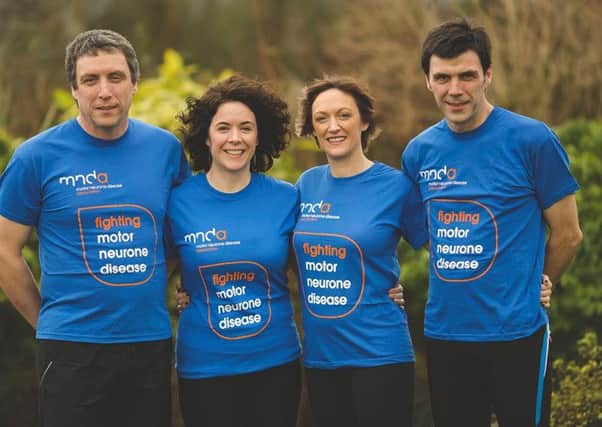 Two brothers and two sisters of the McCamphill family are in training for this years Belfast Marathon which takes place on Monday 2nd May. The family has set up a Fight Back Fund Run 4 MND to raise funds and awareness about Motor Neurone Disease. (Submitted Picture).