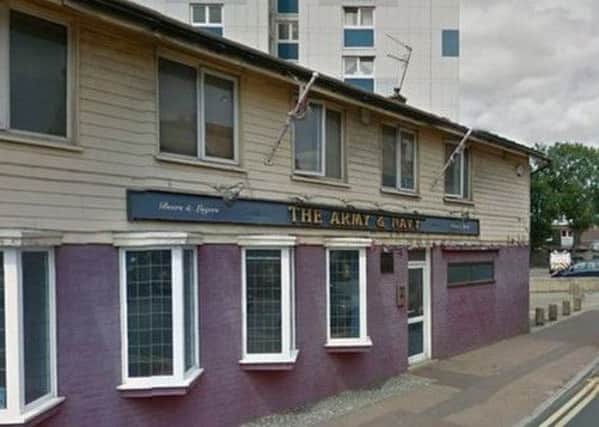 The pub in London, where the brawl broke out