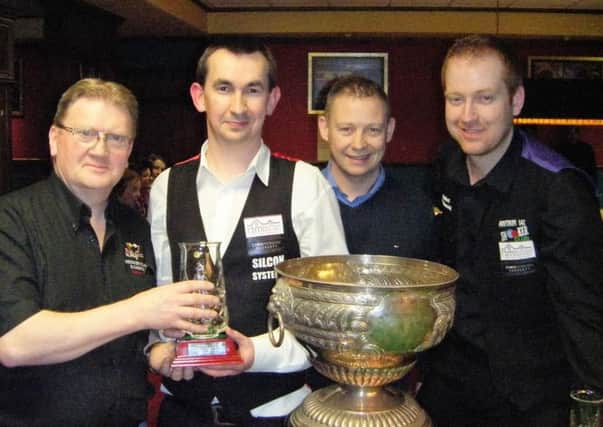 2016 Northern Ireland Snooker Championship, Patrick Wallace defeating Jordan Brown in the final at Pot Black Club in Cookstown