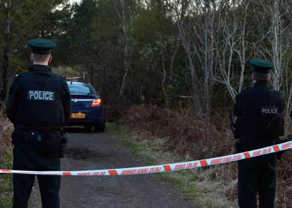Police at the scene of a serious incident at Peatlands Park, Dungannon.

Photo: Mark Winter / Pacemaker Press